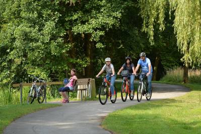 Radfahren auf der Paderborner Land Route © Touristikzentrale Paderborner Land / Reinhard Rohlf